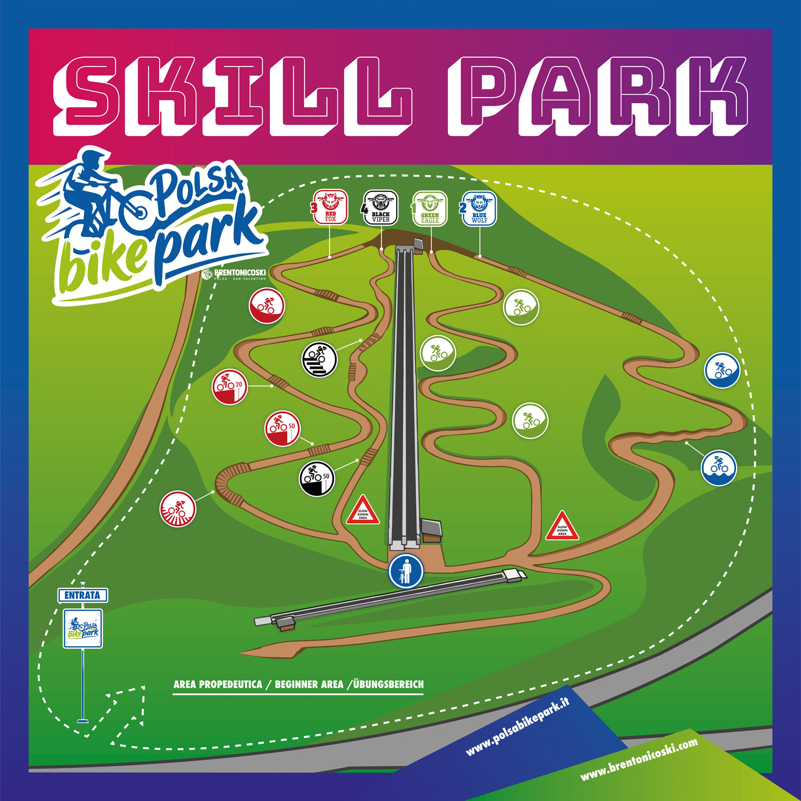 Cartina Skill Park